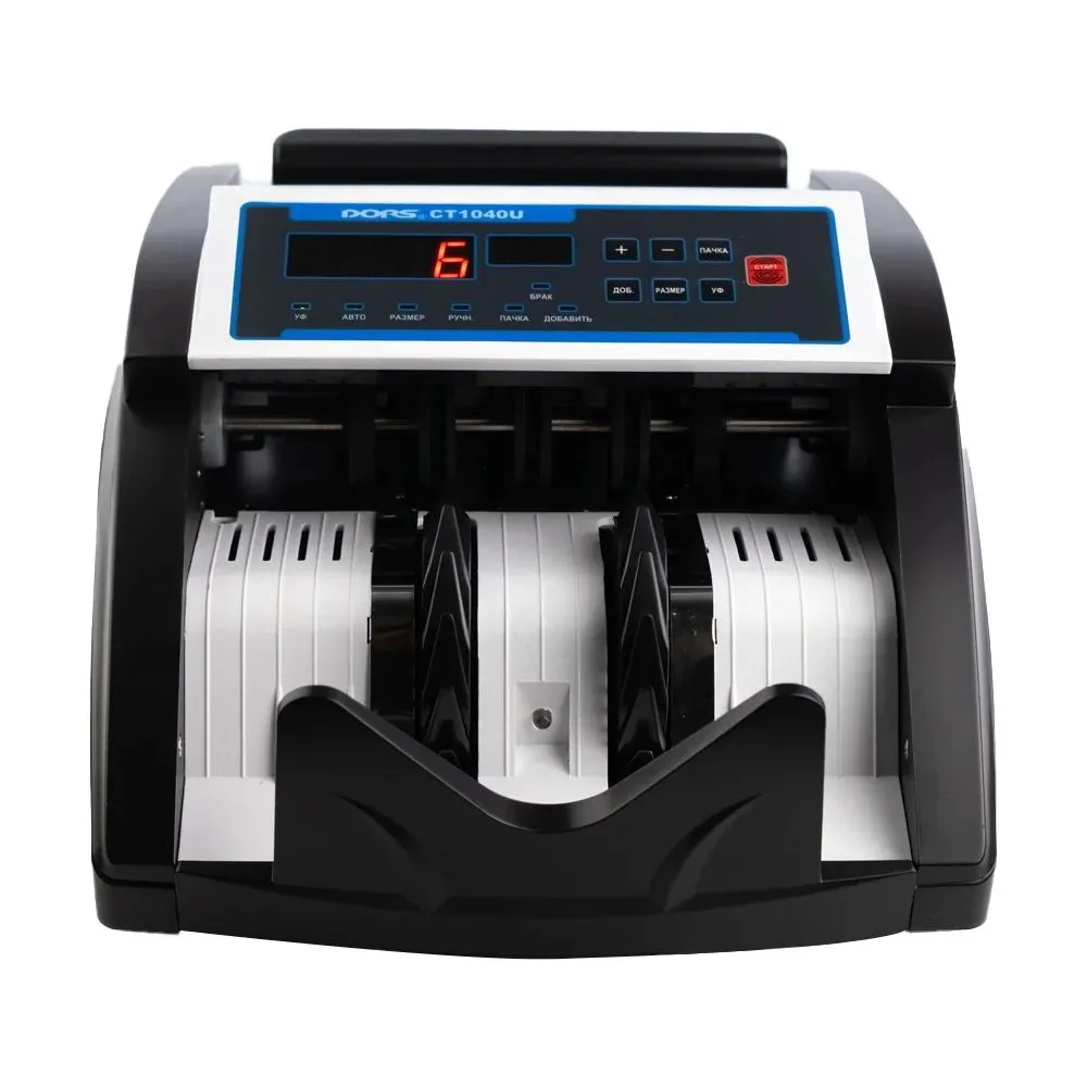 Счетчик банкнот DORS CT 1040U SYS-039183 с внешним дисплеем, автоматический пересчет, пластиковый корпус, вариант, фото 5
