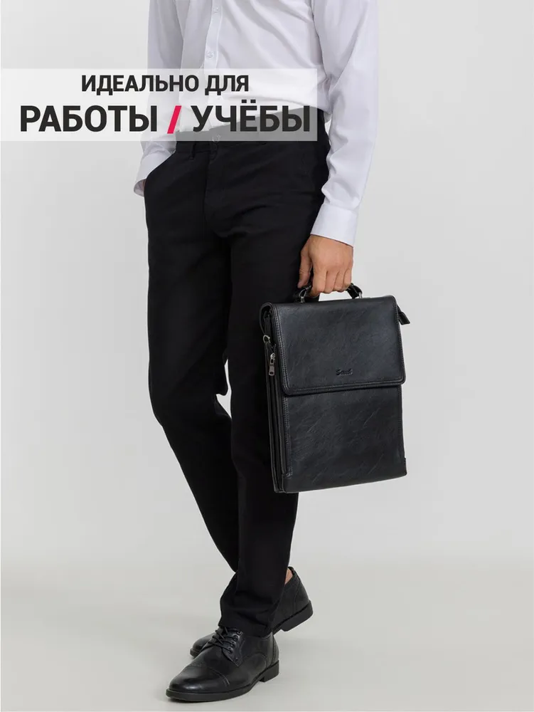 Сумка портфель деловая для документов а4, вариант, фото 4