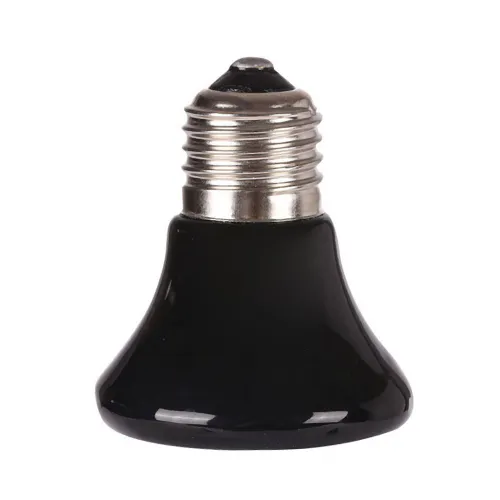 Керамическая лампа обогрева для рептилий, 7x7x6 см, мини-нагреватель для здоровья питомцев, 220В, 50