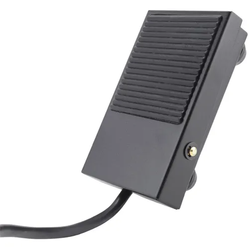 Ручной металлический ножной переключатель с кабелем 1,8 метра, 2-контактный разъем, горелка для точе