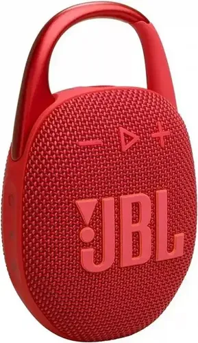 Беспроводная портативная колонка JBL Clip 5, красный