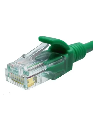Патч-корд Suprlan 10-0157 UTP RJ-45 вил.-вилка RJ-45 кат.5E 1м зеленый LSZH 26AWG