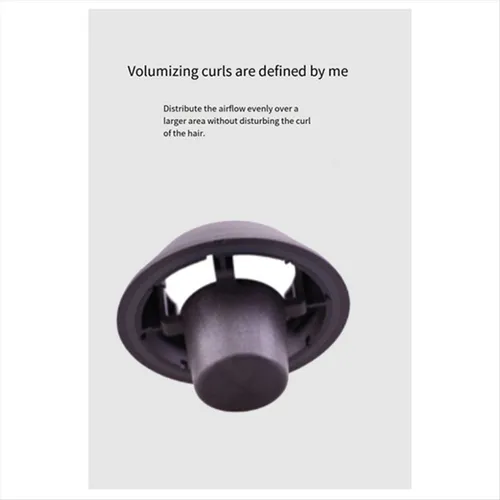 Цилиндрический адаптер-гребень для фена Laifen (серый)