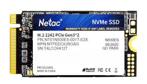 Netac 1 ТБ Внутренний SSD-диск N930ES 1Tb NT01N930ES-001T-E2X (NT01N930ES-001T-E2X)