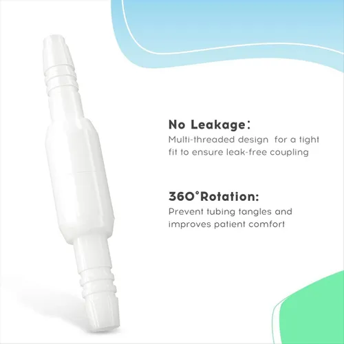 Поворотные соединители для кислородных шлангов, 10 шт. соединителей для кислородных шлангов, предотв