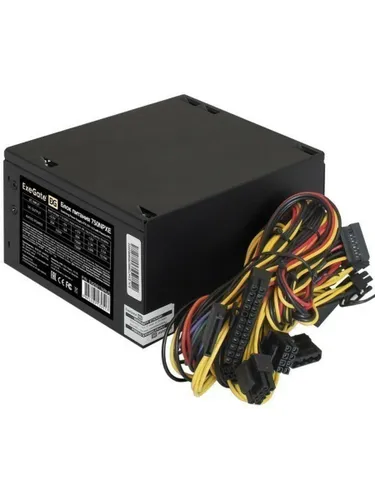 ExeGate EX292176RUS-S Блок питания 750NPXE , 750Вт, 120мм, черный