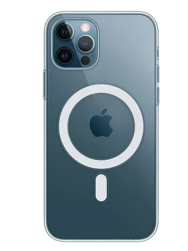 Подходит для iPhone 12Pro специальный прозрачный защитный чехол MagSafe / магнитный / официальный в