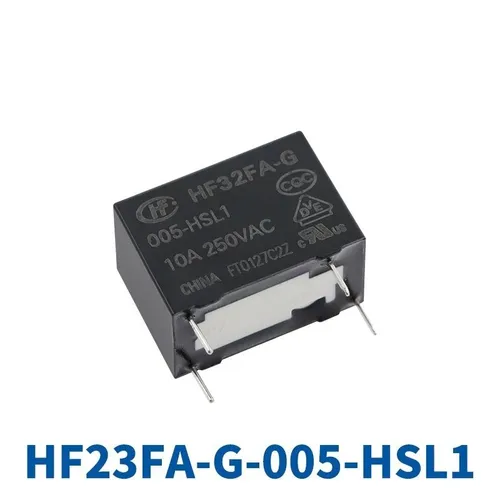 2pcs Реле HF32FA-G 005-HSL1 4 контакта 10 А Нормооткрытая группа