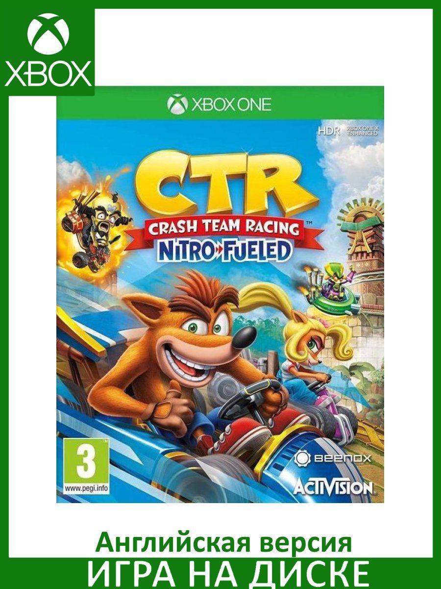 Игра Crash Team Racing: Nitro Fueled Xbox One Диск на Xbox One ...