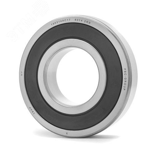 Подшипник шариковый радиальный FBC 6314 2RS, 70 150 35 мм