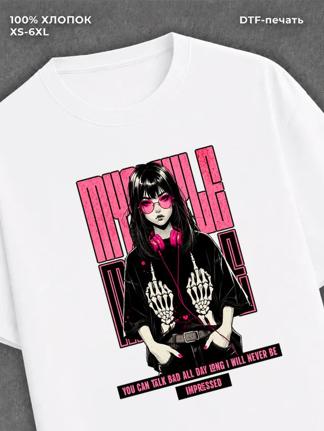 Футболка Punk girl
