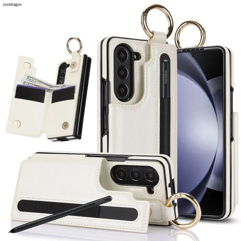 智能手机壳 用于 Samsung Galaxy Z Fold6, 塑料 , 白色