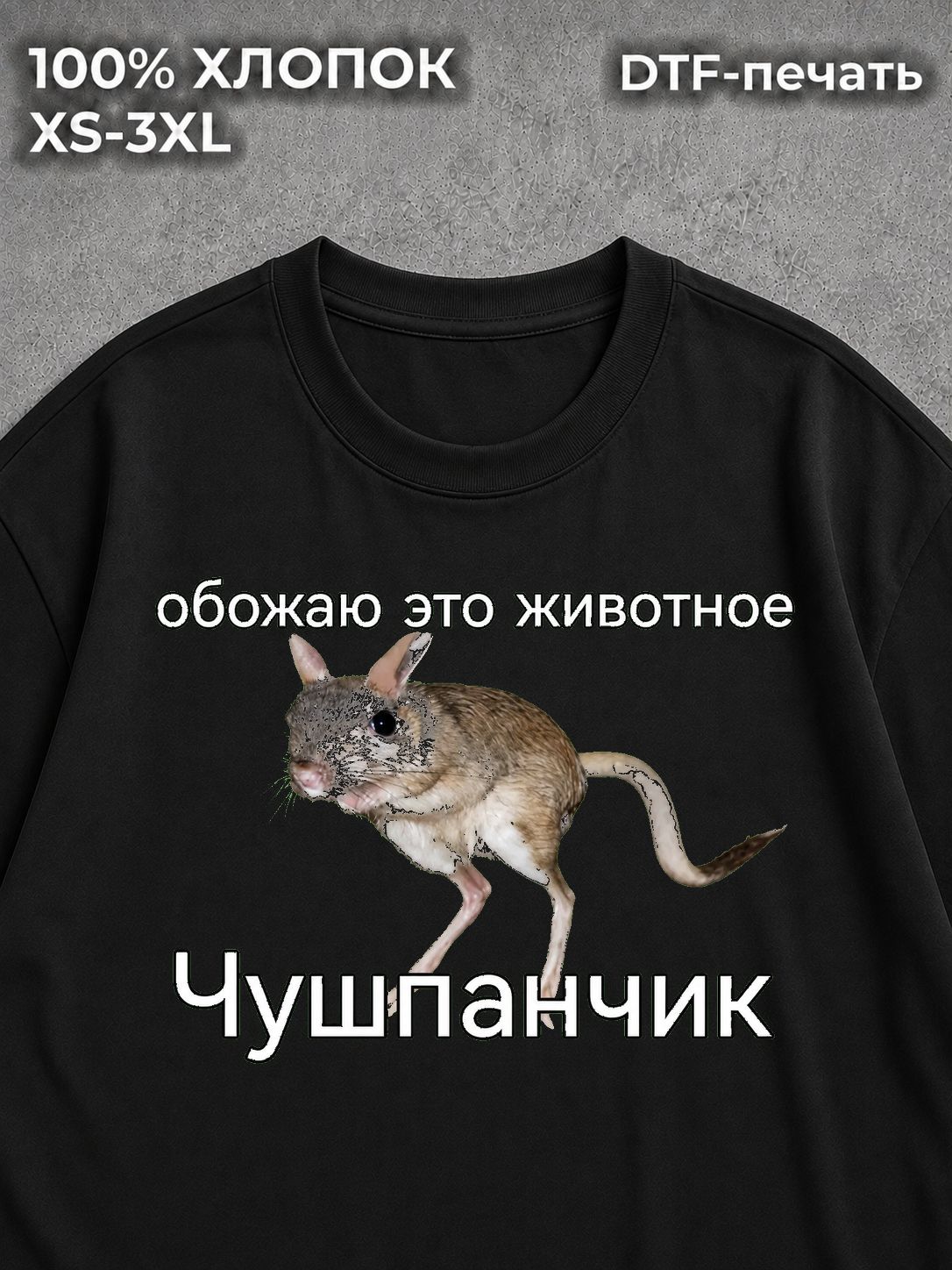 Футболка Мем с прикольным принтом