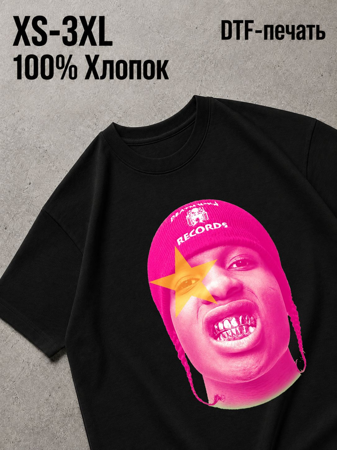 Футболка asap rocky a ap