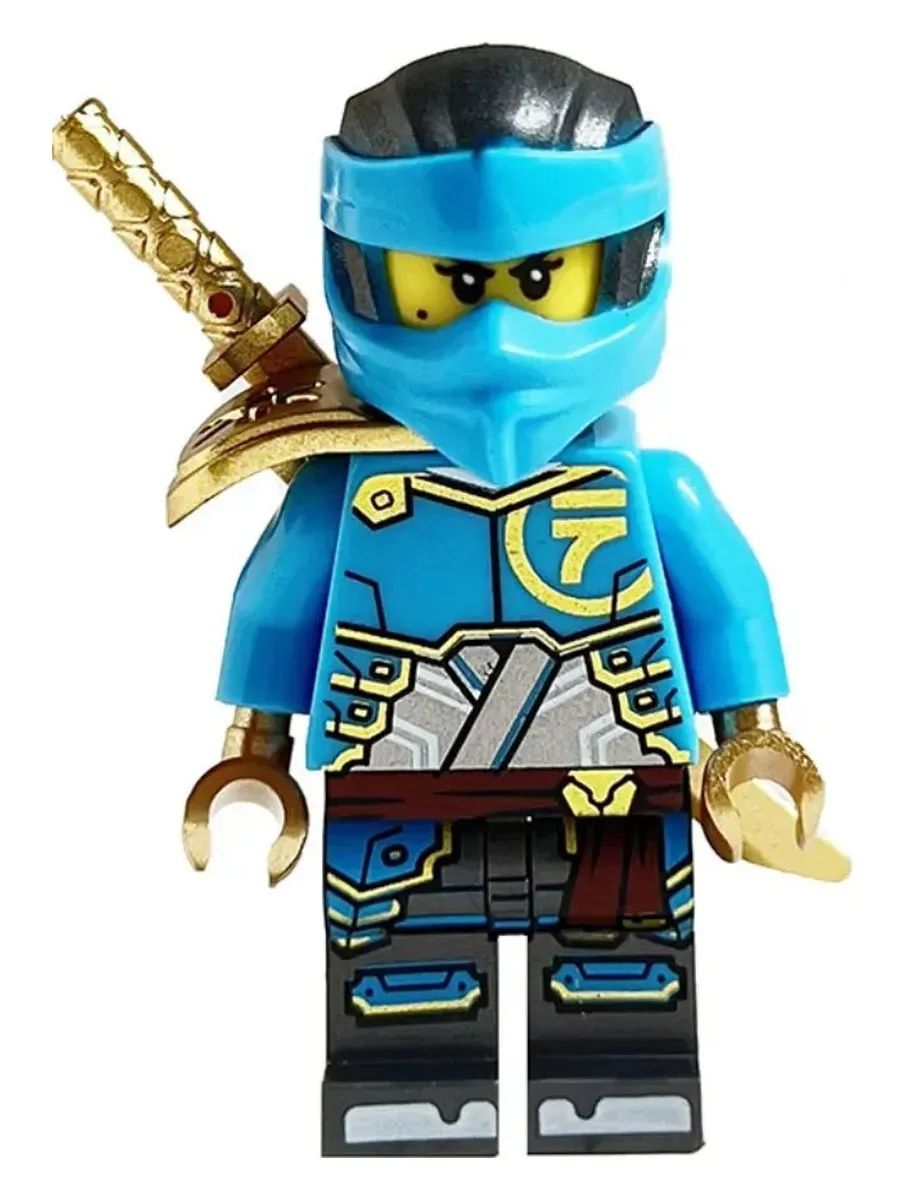Фигурка Джей в доспехах с мечом / Ниндзяго / Минифигурка Ninjago