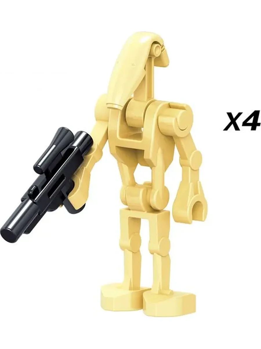 Фигурки 4 дроида с бластером, Star Wars
