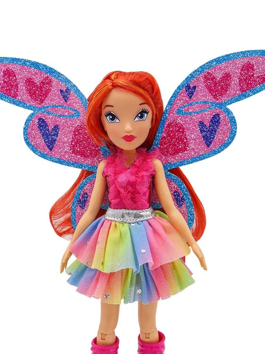 Кукла Winx Club Bling the Wings Блум с крыльями и глиттером, 24 см - купить  с доставкой по выгодным ценам в интернет-магазине OZON (1266620631)