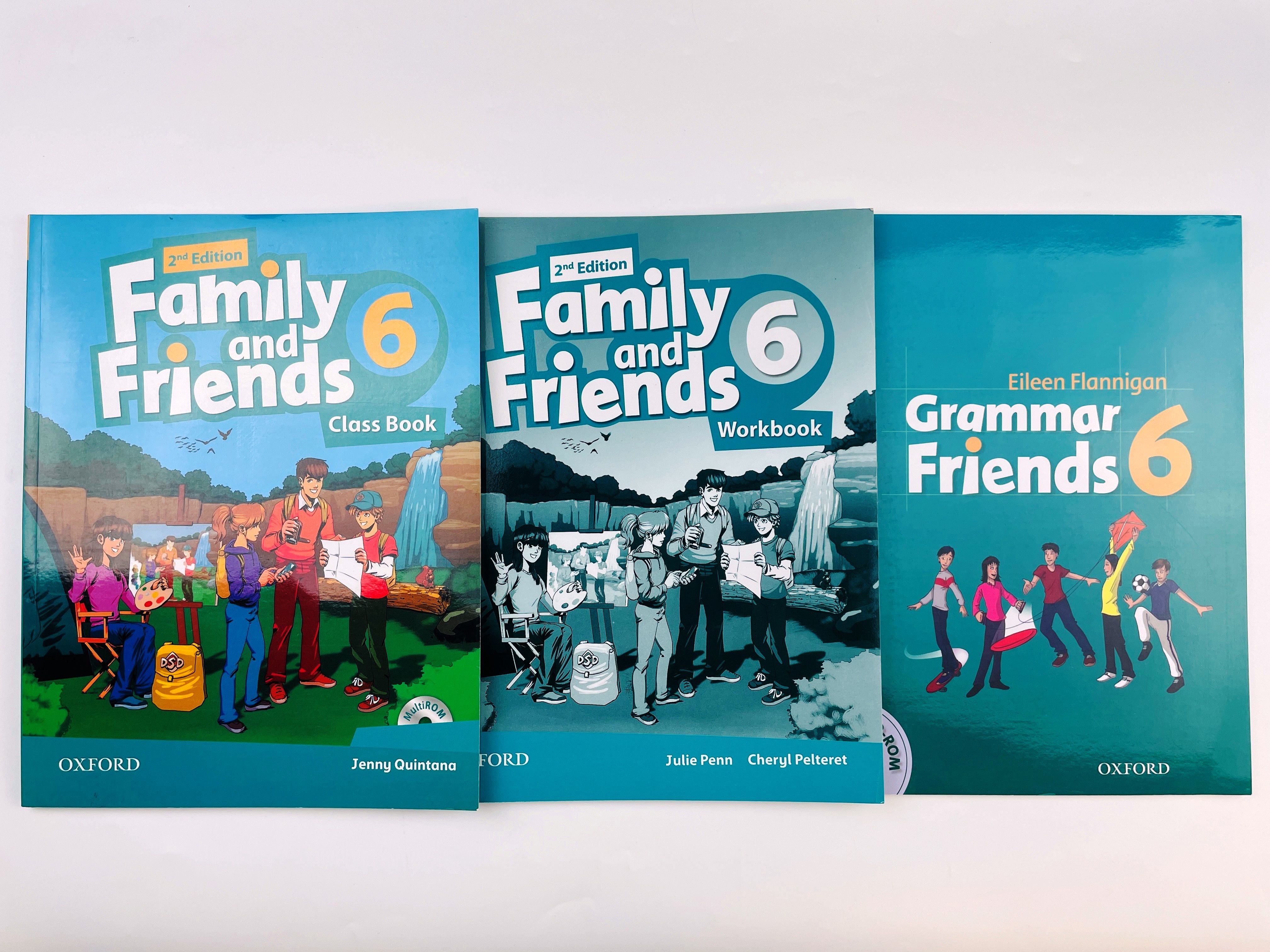 Family and Friends 6 Class Book + Workbook 2nd Edition + Grammar ...