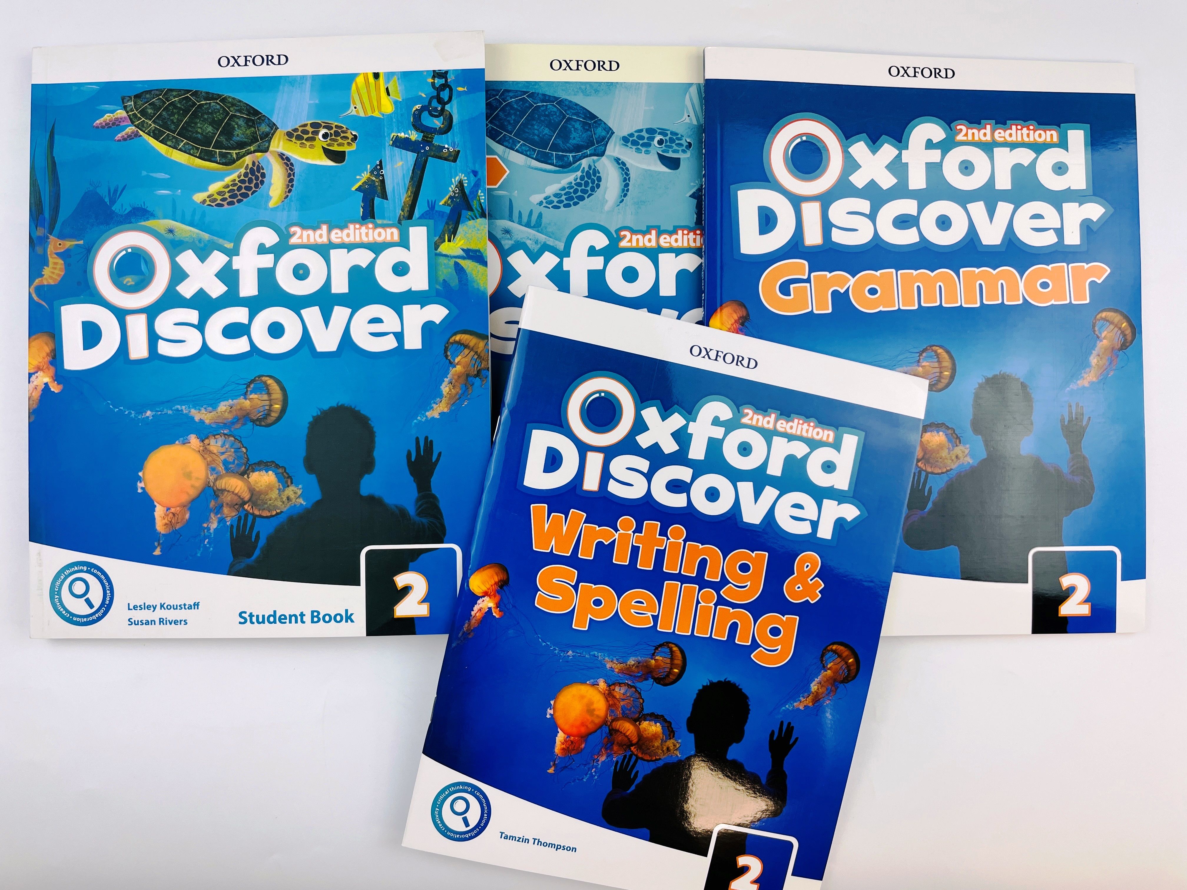 Oxford Discover 2 Student Book + Workbook + Oxford Discover Grammar 2 ...