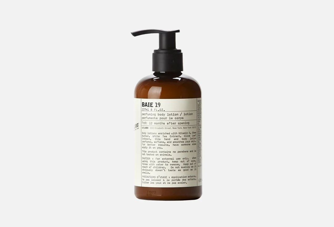 Le Labo BAIE 19 лосьон для тела 237 мл купить