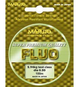 Леска Maruto Fluo Yellow 100 м 0,16