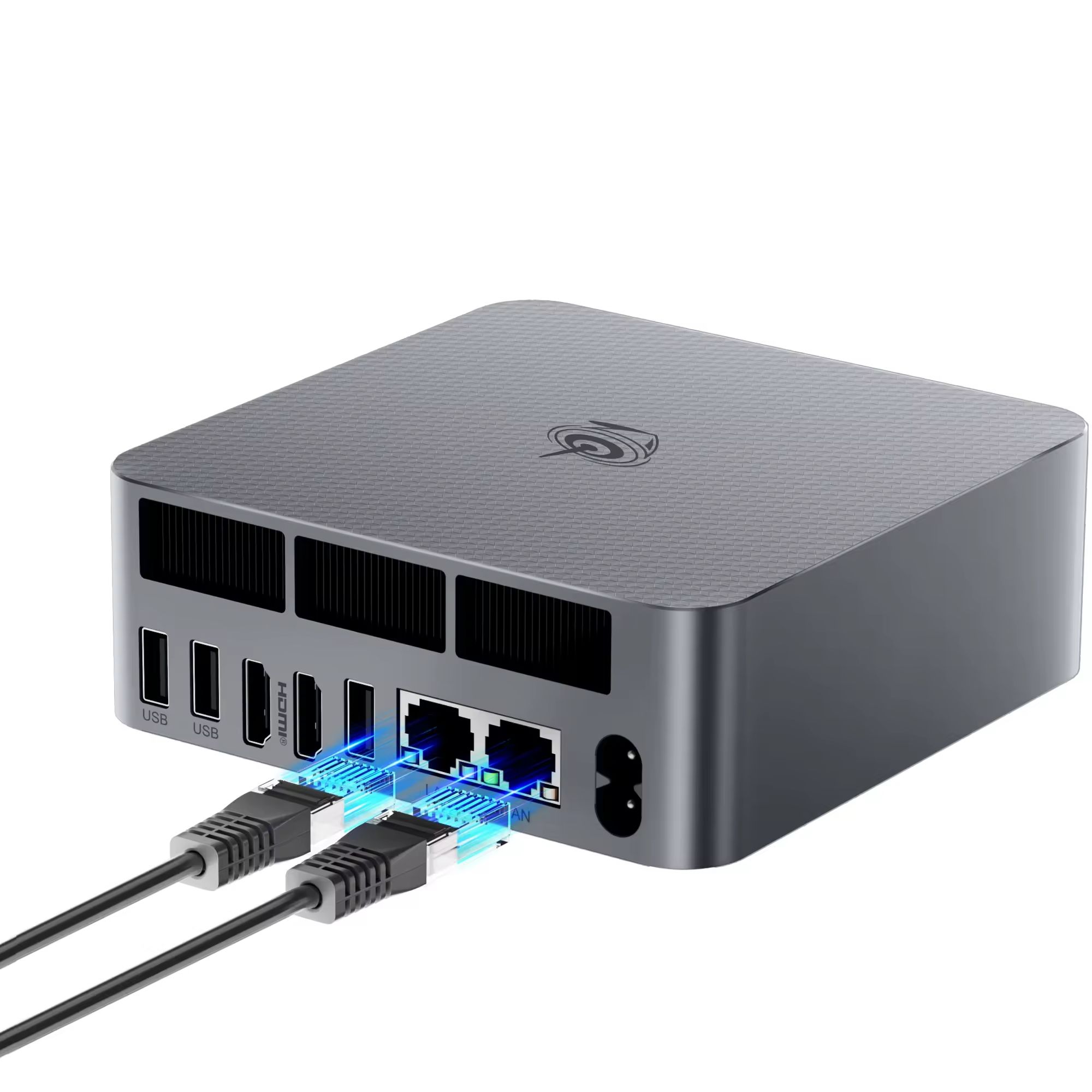 Beelink Мини-ПК EQR6 (AMD Ryzen 5 6600H, RAM 16 ГБ, SSD 500 ГБ