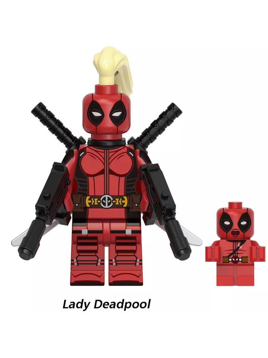 Фигурка Lady Deadpool + babypool / Супергерои / Marvel