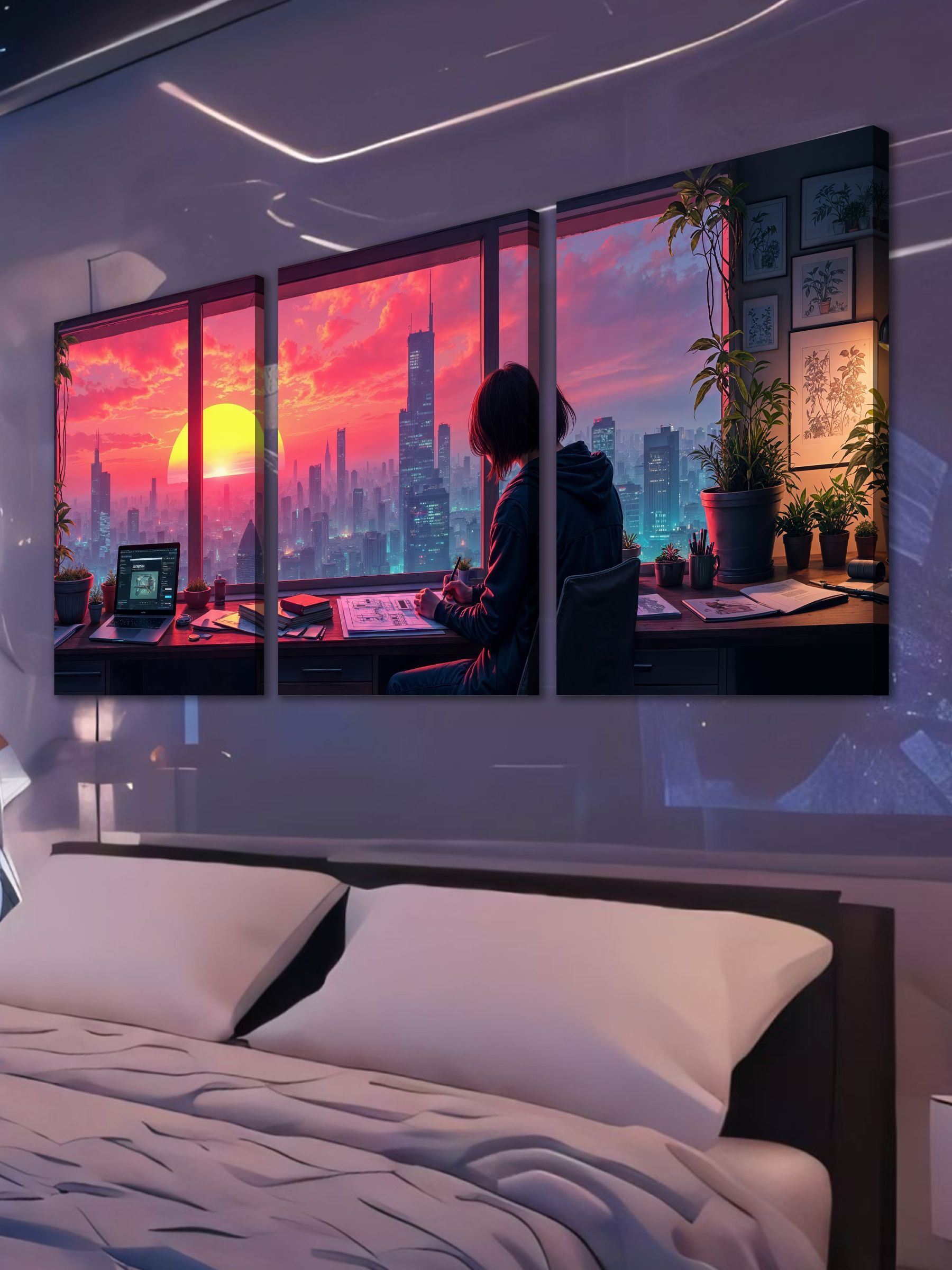 КартинаkarTTina"Моеубежище",150смх70см