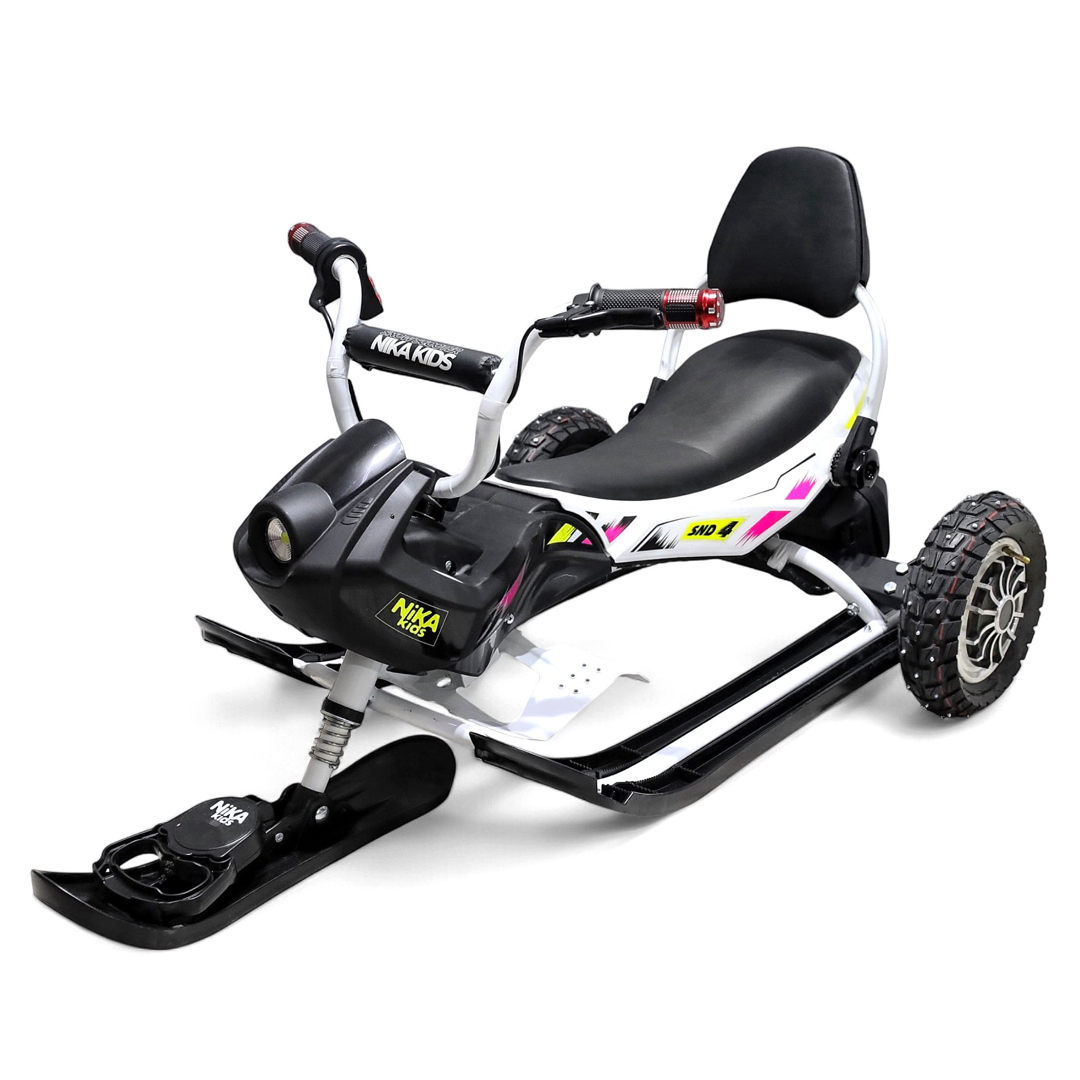 Электроснегокат Snow Razor Moto Pro черно-белый купить на OZON по ...
