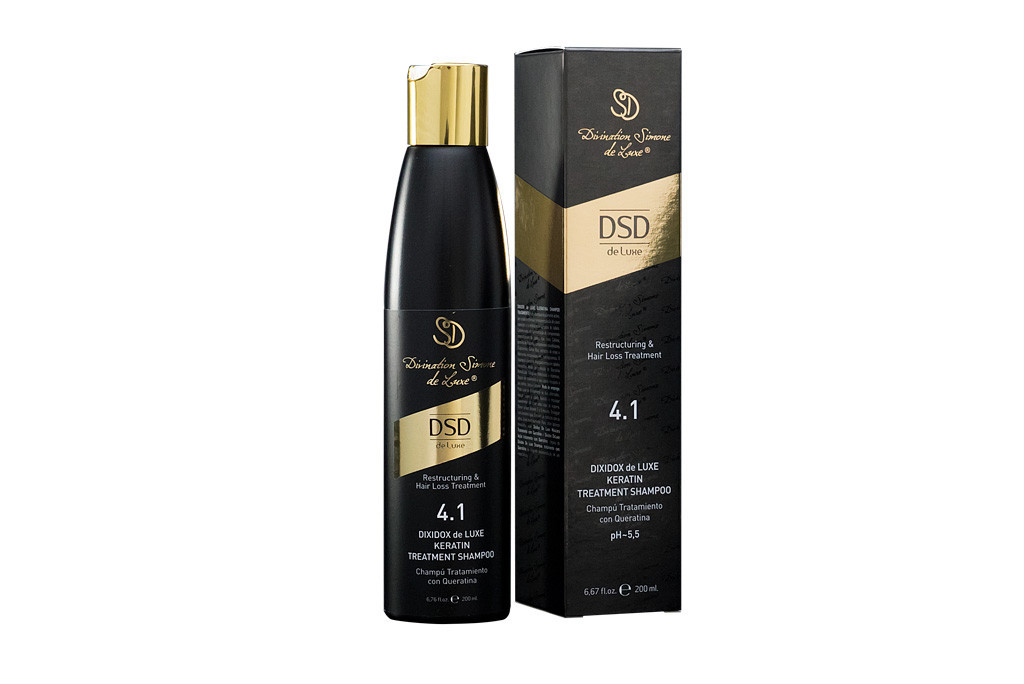 DsD de Luxe - 4.1 Dixidox de Luxe Keratin Treatment shampoo Восстанавливающий шампунь 200 мл купить