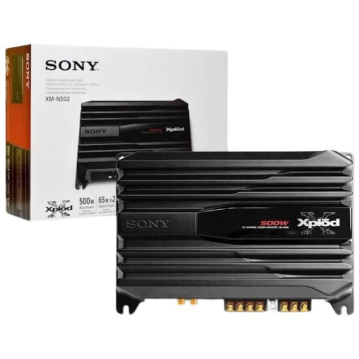 Усилитель автомобильный Sony Xplod XM-N502 двухканальный, мощность