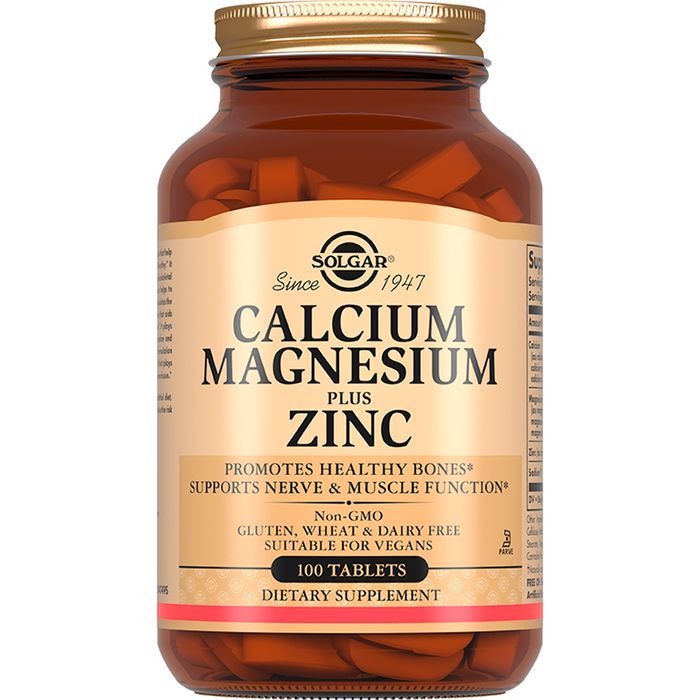 SolgarКальций,Магний,Цинктаблетки№100