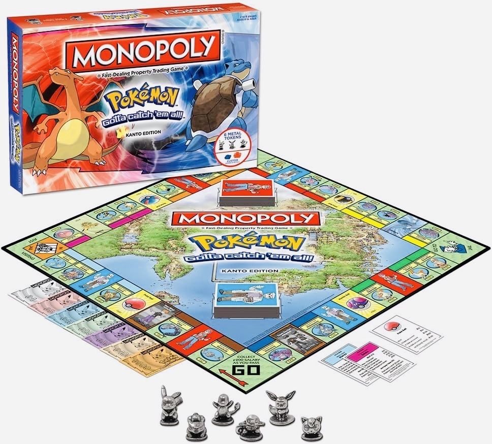 Pokemon / Покемон Настольная игра Моно Канто Эдишн (Винил)