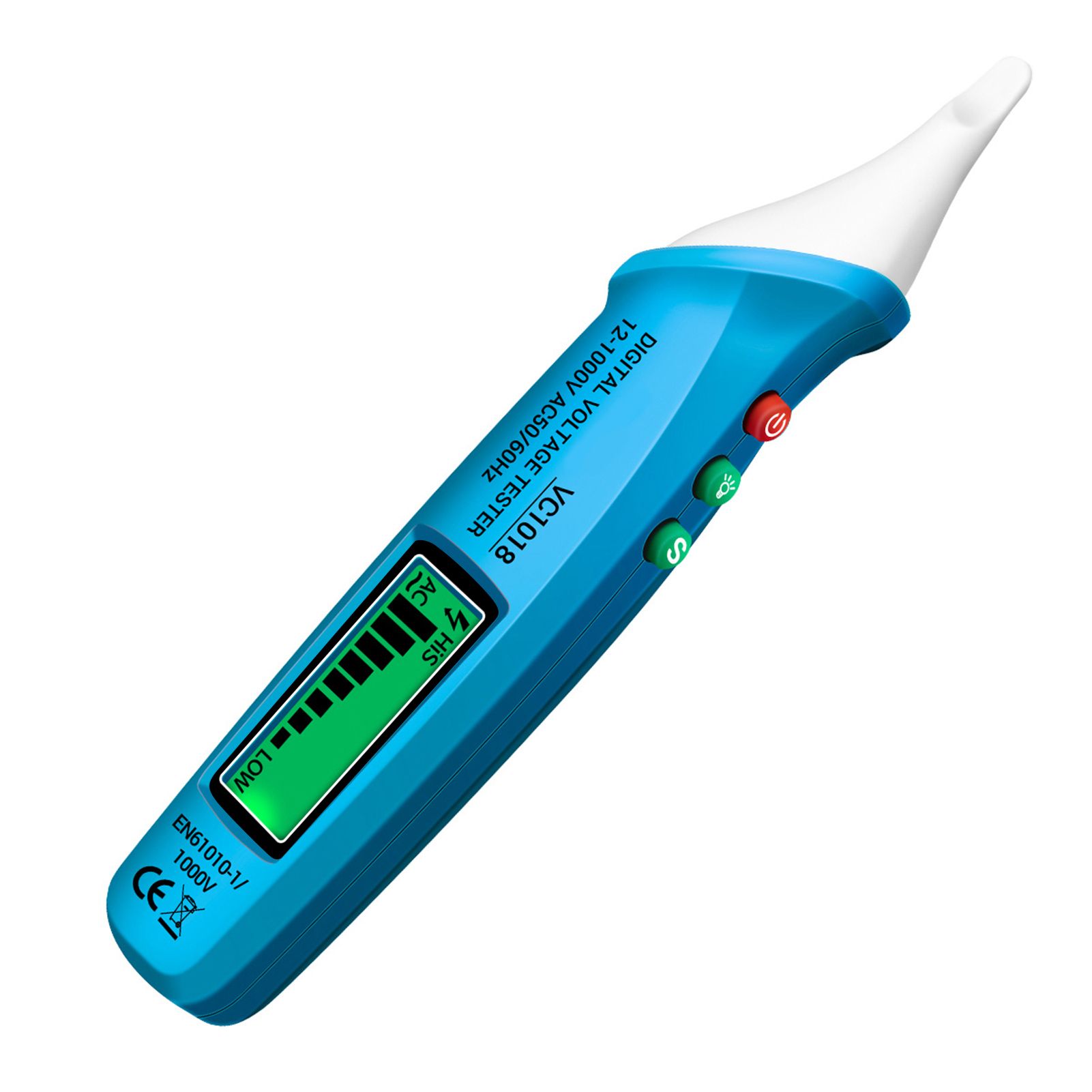 ANENGVC1018,бесконтактныйтестернапряжения,12В-1000В,звуковаяисветоваясигнализация,