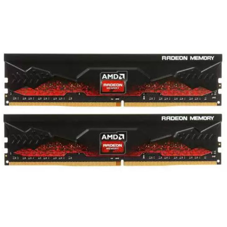 Модуль оперативной памяти AMD 8 ГБ DDR4 PC25600 3200 MHz CL 16 ...