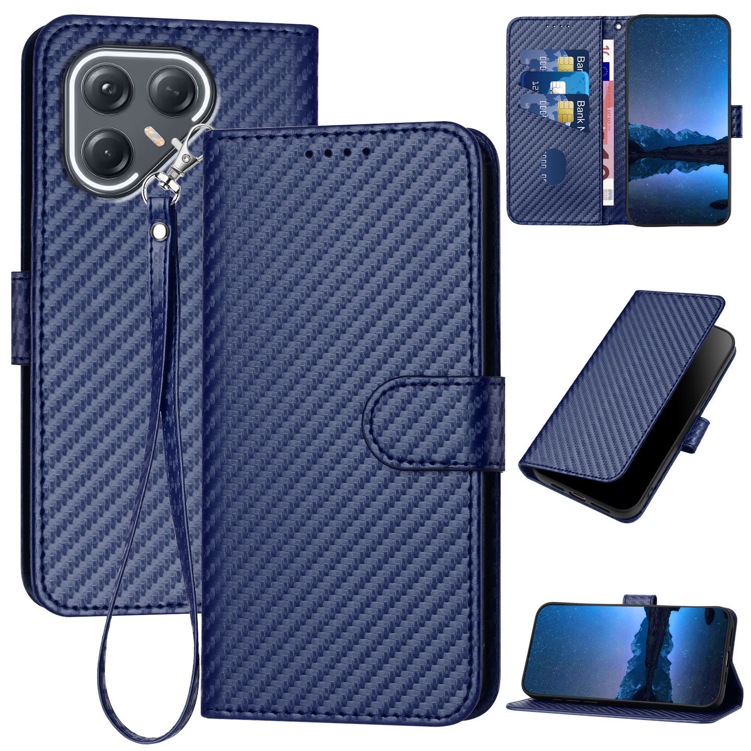 Чехол книжка для Tecno Pova 7 Ultra LJ9 / Техно Пова 7 Ultra 5G карты ...