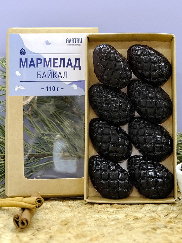 МармеладнатуральныйАлатау,Байкал,110гр,полезныесладости