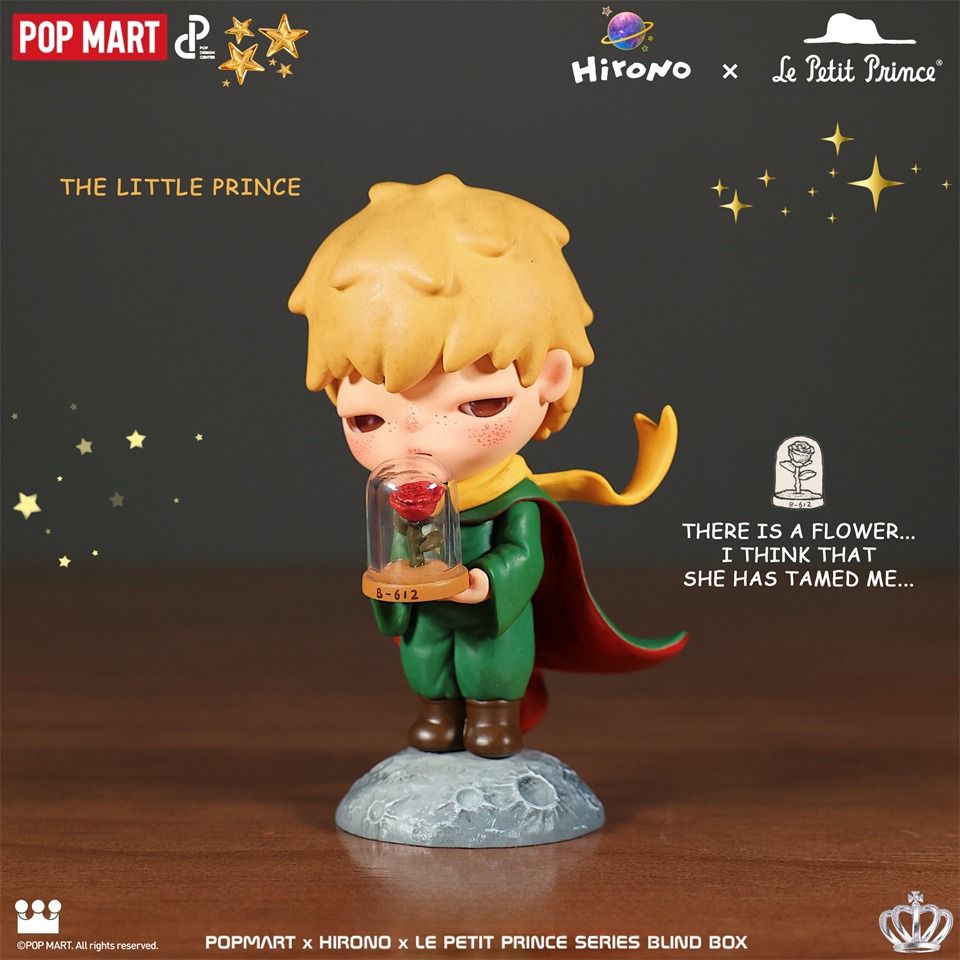 POPMARTHironoxLePetitPrinceSeriesМаленькийпринцСлепаякоробка/100%Оригинал