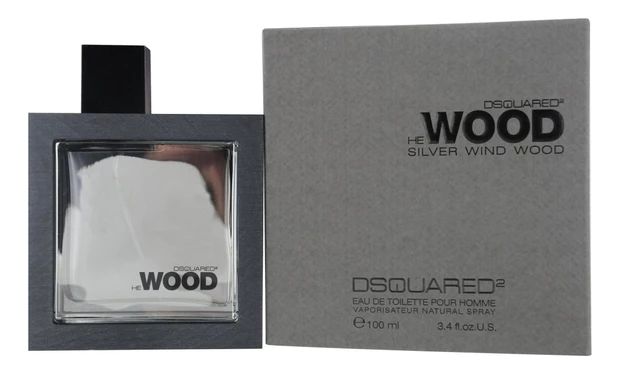 DSQUARED2 He Wood Silver Wind Wood Pour Homme Туалетная вода мужская 100 мл купить