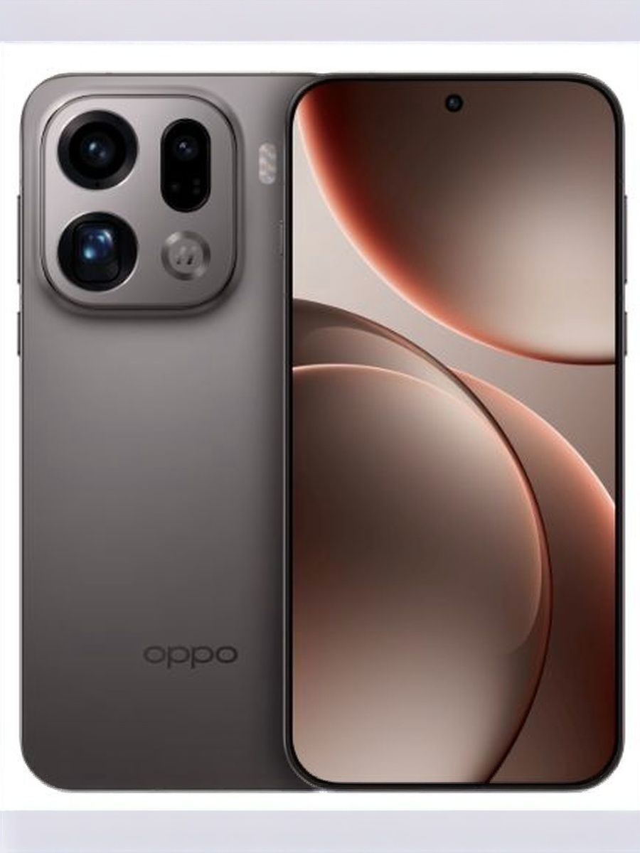 OPPOСмартфонOPPOFindX9Pro5GDimensity9500,Поддержкарусскогоязыка,OTA-обновления,GooglePlay,NFCCN16/512ГБ,серыйметаллик