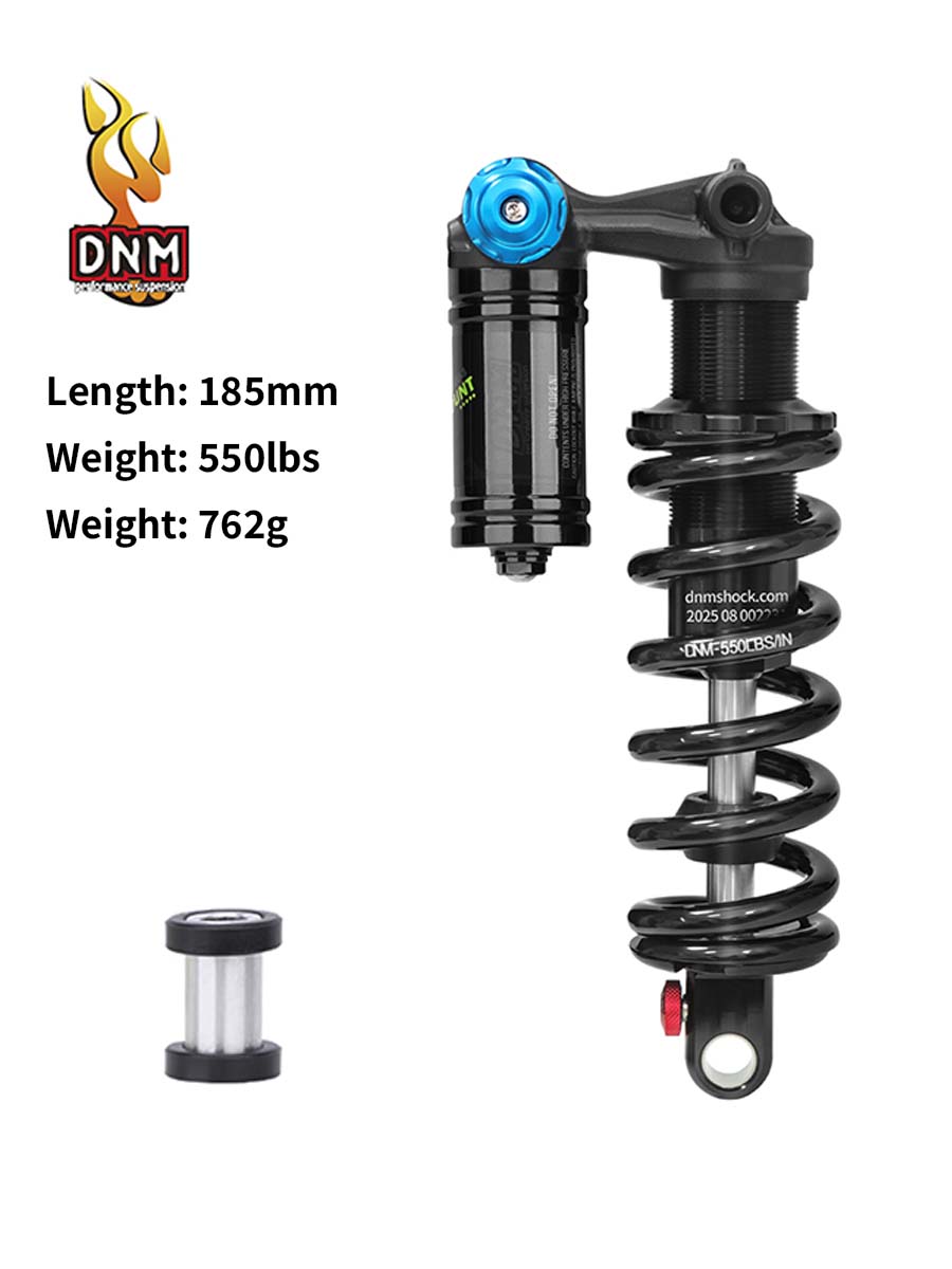 DNMTRU-3,амортизатордлягорноговелосипеда,185ммx550фунтов,регулируемаяамортизация,мягкийхвост,цапфа