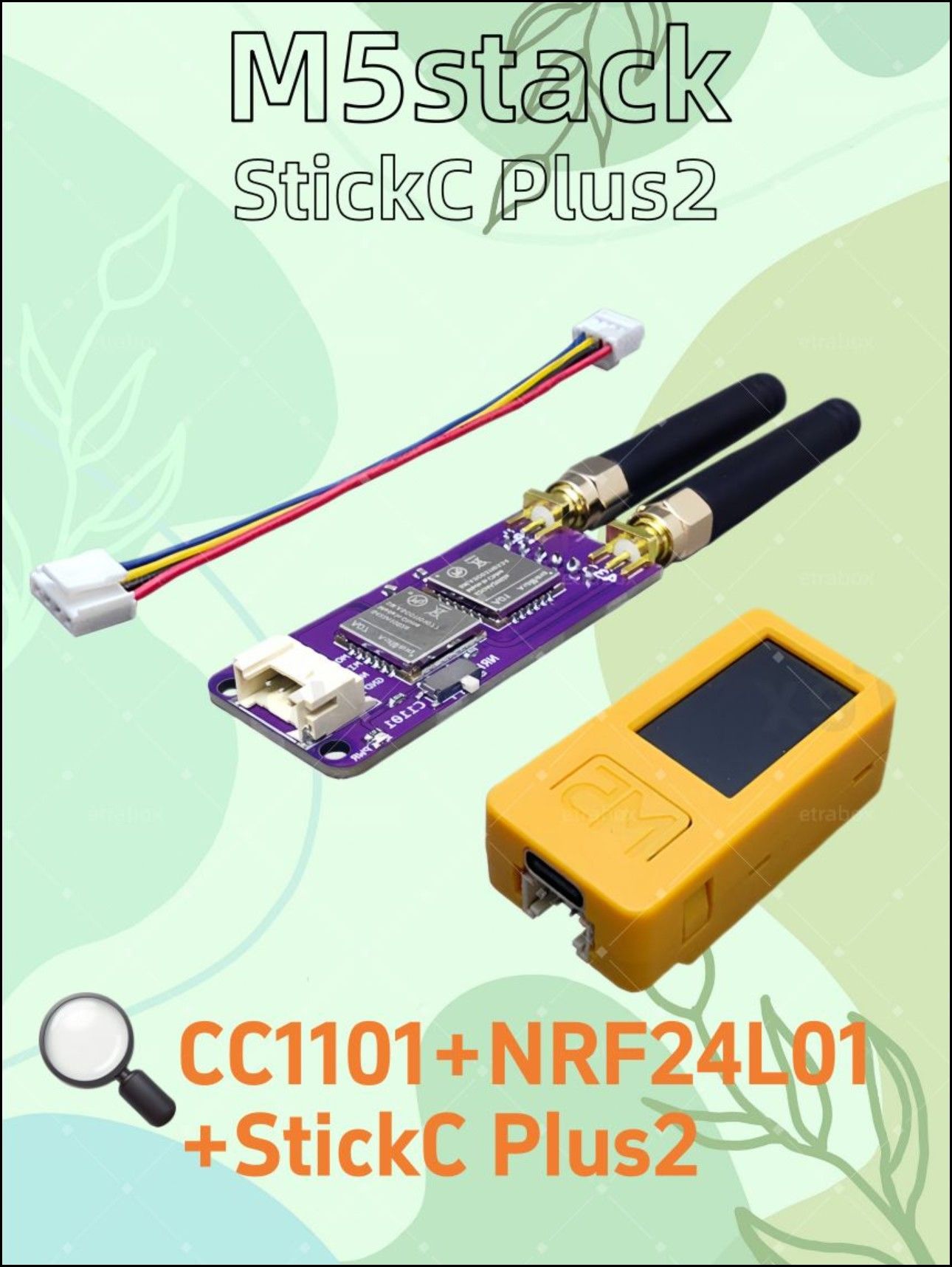 Стильный бестселлер M5Stack Stick PLUS 2 для графического ...
