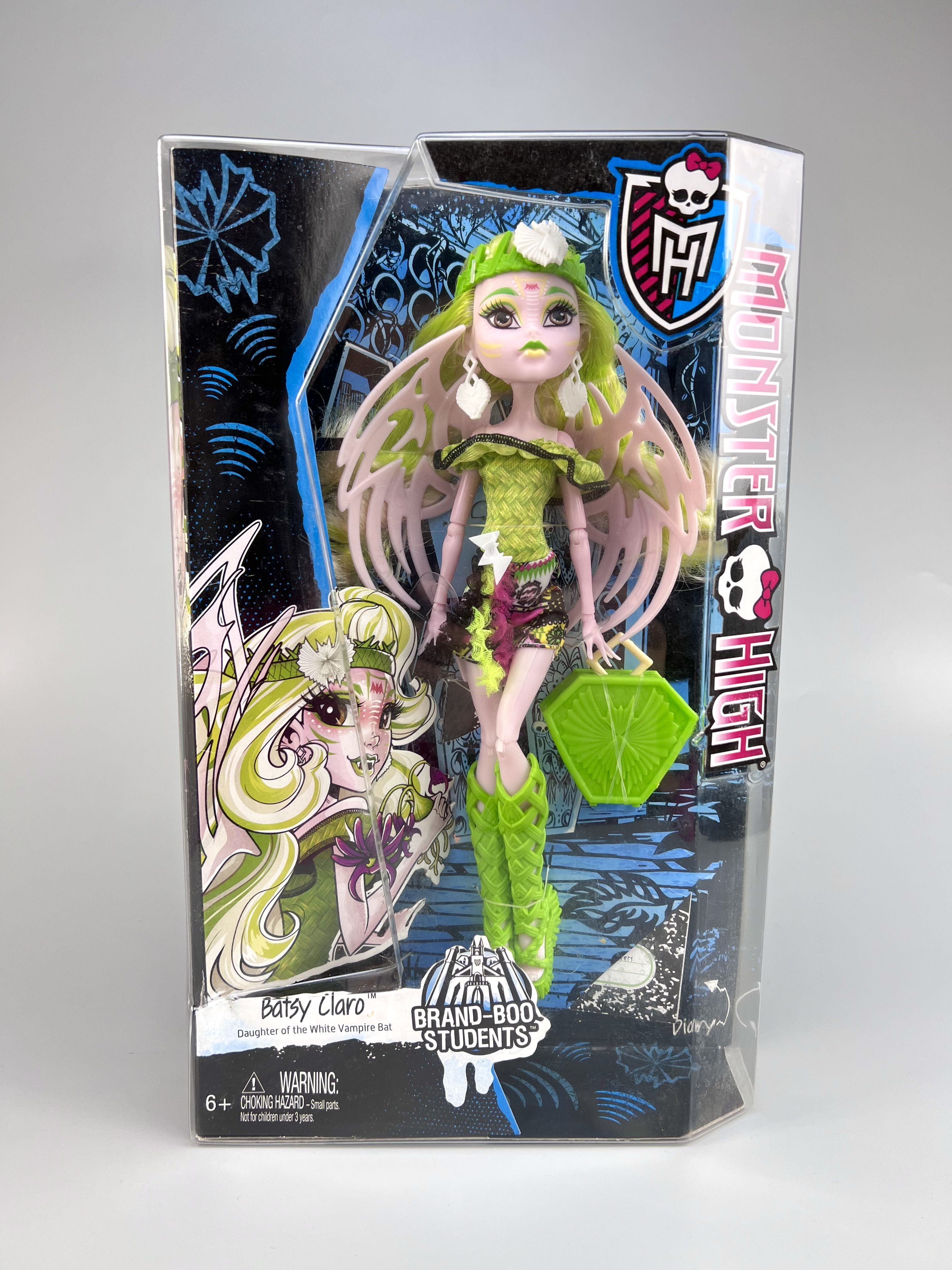 Кукла коллекционная Monster High Batsy Claro CHL41 купить на OZON по ...