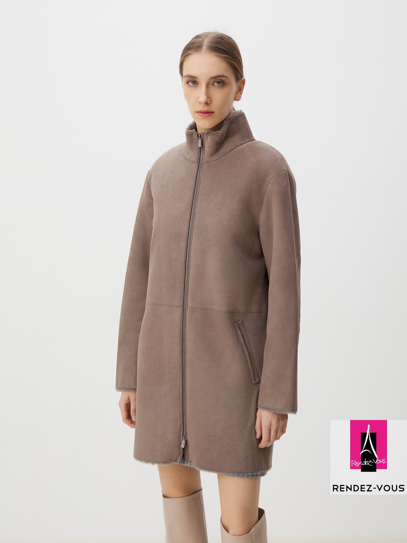 ДубленканатуральнаяMaisonDavidPARIS