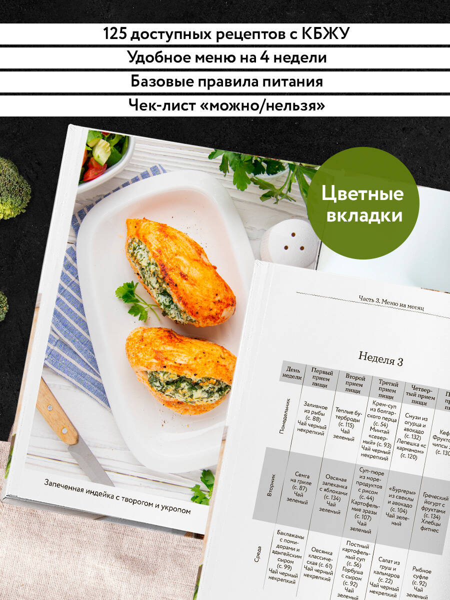 Стол №5. Меню для здоровья с рекомендациями специалиста | Table No. 5: Health Menu with Specialist Recommendations - Ozon image 1