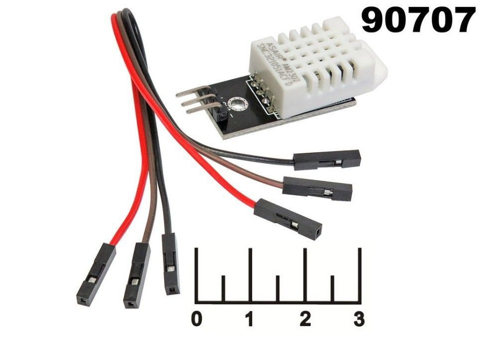 Радиоконструктор Arduino датчик температуры и влажности DHT22 (AM2302 ...