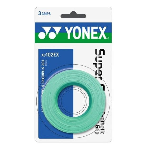 Обмотка для ручки ракетки Yonex Super Grap AC102C-3 Green (3 шт. в уп) #1