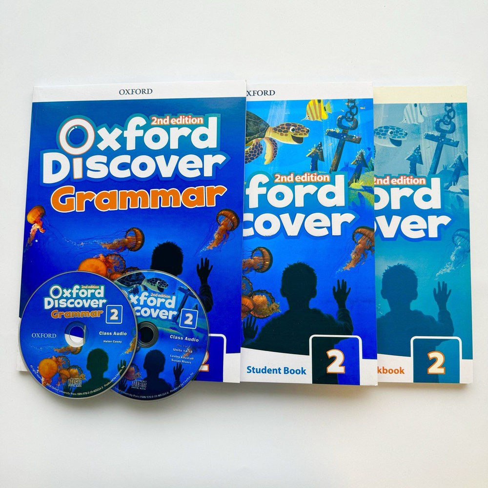 Oxford Discover 2. ПОЛНЫЙ КОМПЛЕКТ С ГРАММАТИКОЙ: Student's Book ...