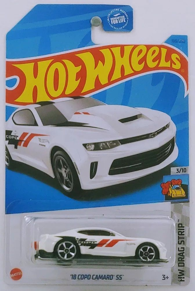 Hot Wheels Машинка хот вилс 18 Copo Camaro SS #1