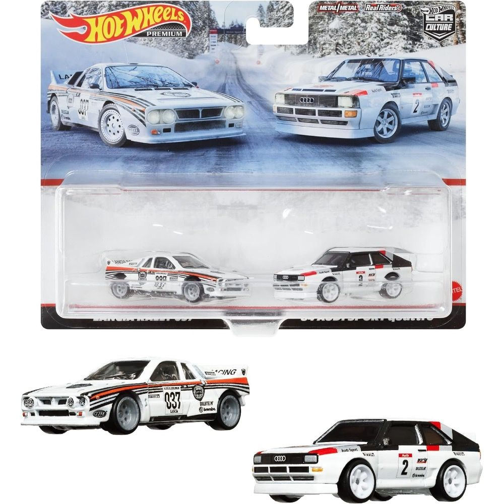 HCY73 Машинка металлическая игрушка Hot Wheels Premium Car Culture коллекционная модель премиальная Lancia #1